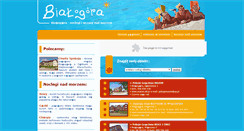 Desktop Screenshot of bialogora.afr2.pl