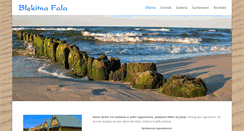 Desktop Screenshot of blekitnafala.afr2.pl
