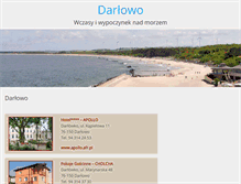 Tablet Screenshot of darlowo.afr2.pl