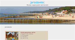 Desktop Screenshot of jaroslawiec.afr2.pl