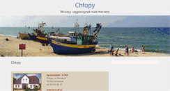 Desktop Screenshot of chlopy.afr2.pl
